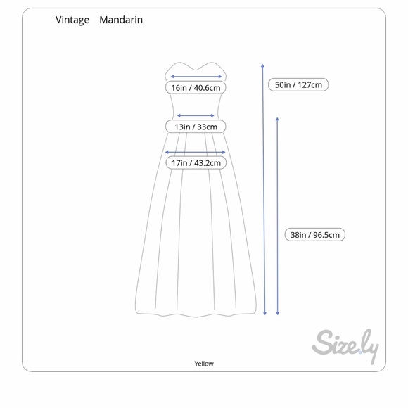Vintage yellow Qi Pao dress - Picture 9 of 9
